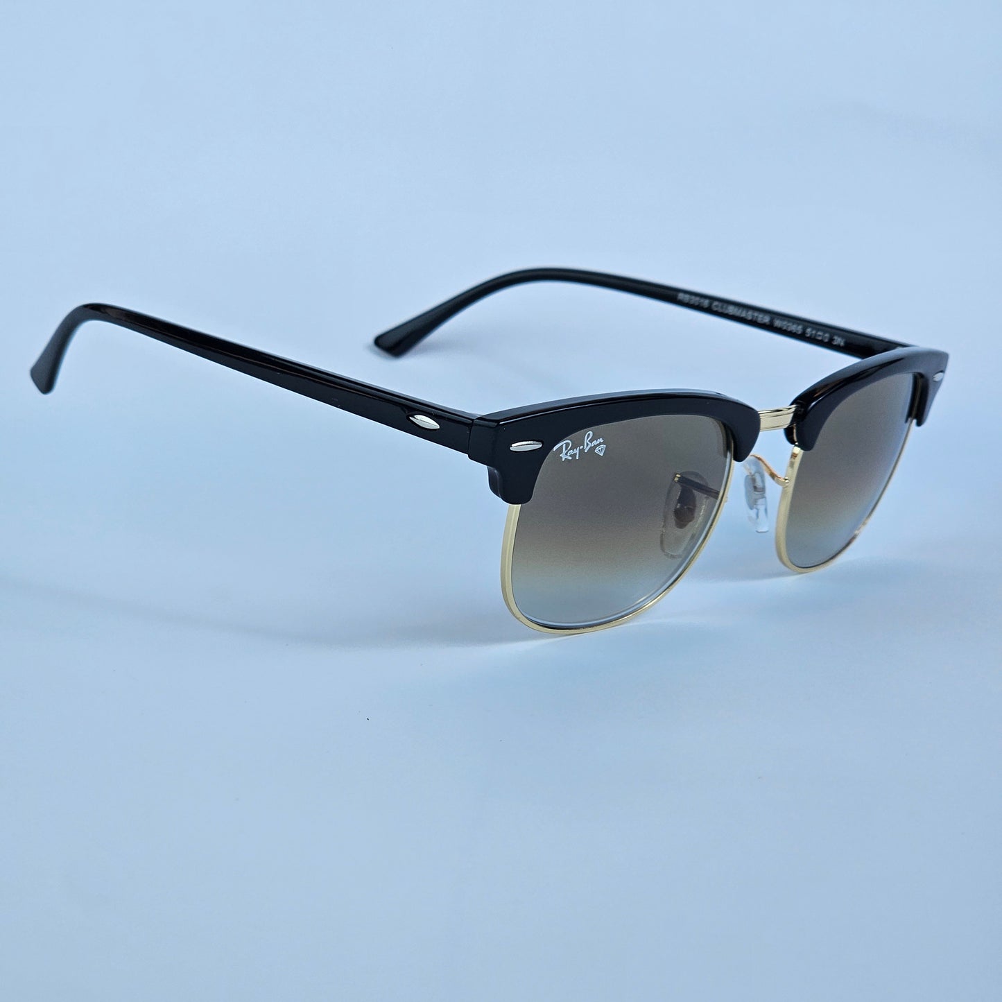 Wide Classic Club Master (GLASS LENS) - RB - 3016 - Brown Gradient - Unisex