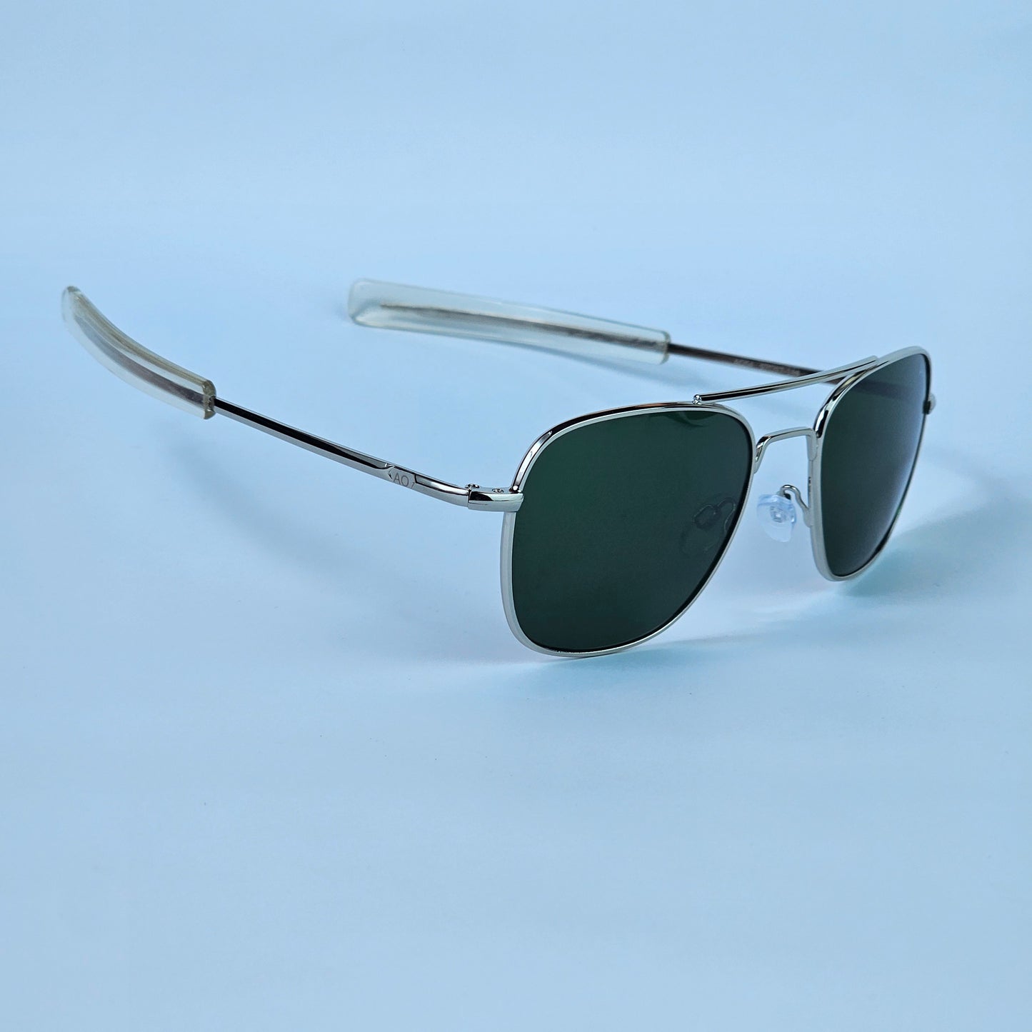 Original Pilot - American Optical - Silver / Green Lens