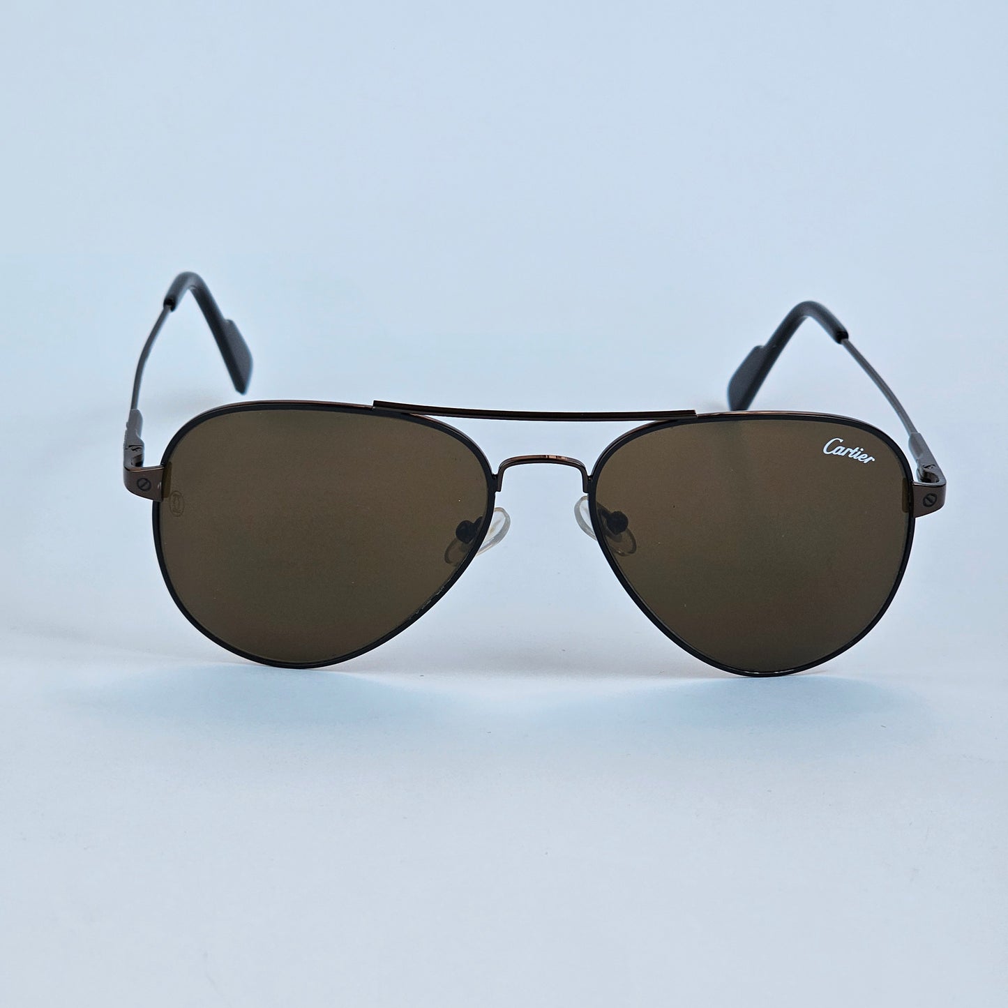Classic Aviator - Cartier - Brown - T8200708 - Unisex