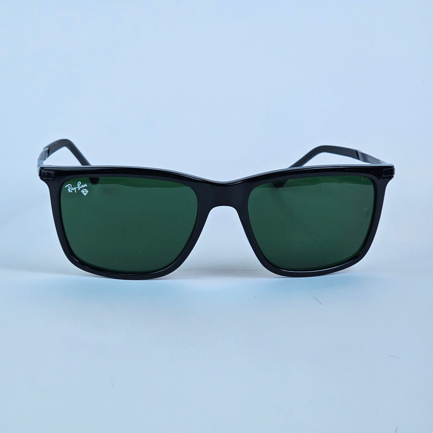 Metal Wayfarer Textured - RB - 3566 - Black