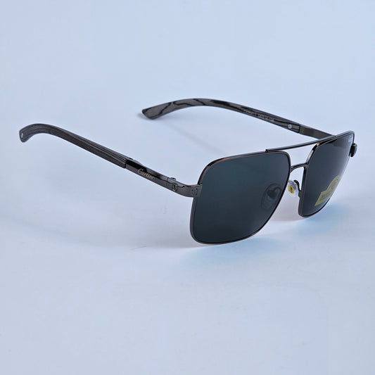 High Aviators - Cartier - Gun Metal/Black - CA25811