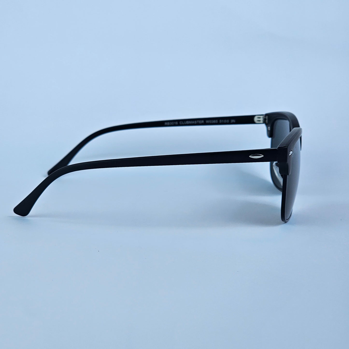Wide Classic Club Master (GLASS LENS) - RB - 3016 - Black - Unisex