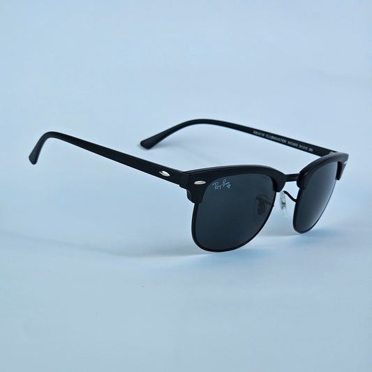 Wide Classic Club Master (GLASS LENS) - RB - 3016 - Black - Unisex