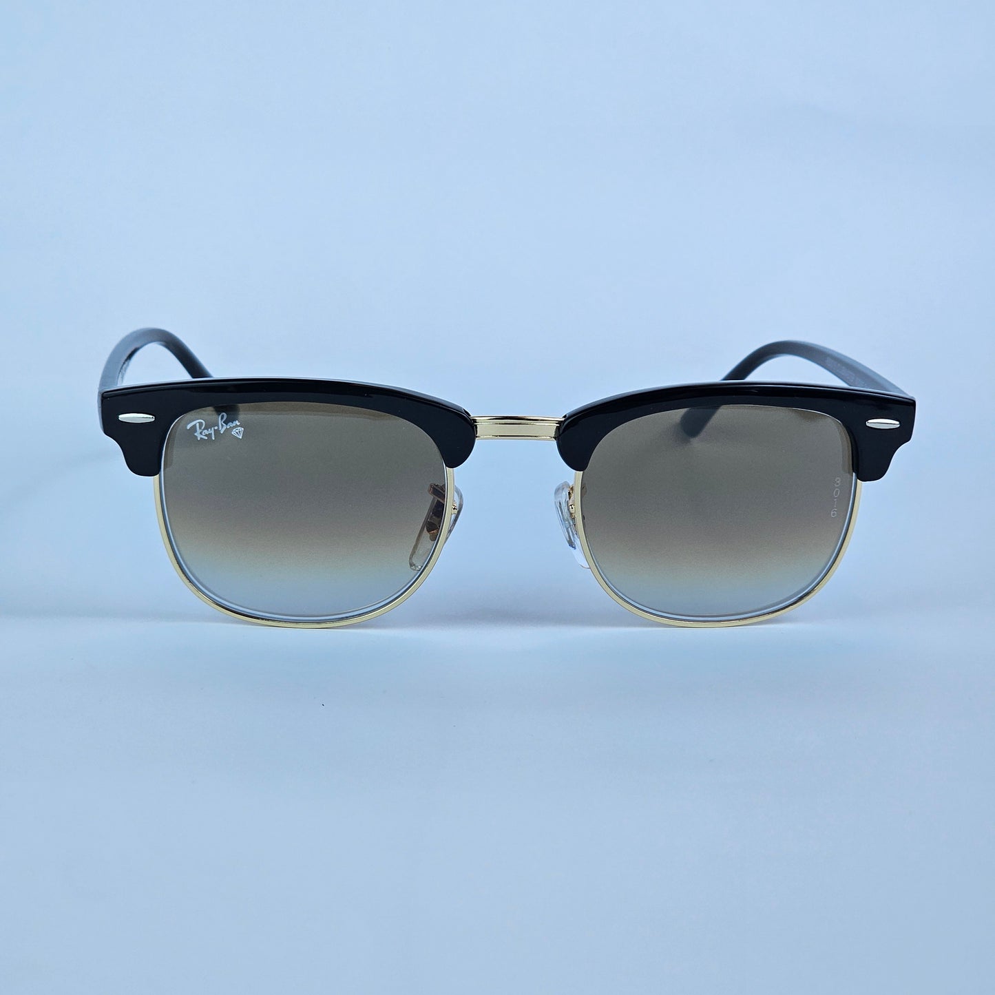 Wide Classic Club Master (GLASS LENS) - RB - 3016 - Brown Gradient - Unisex