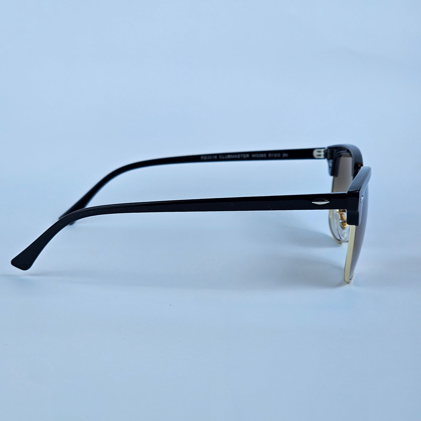 Wide Classic Club Master (GLASS LENS) - RB - 3016 - Brown Gradient - Unisex