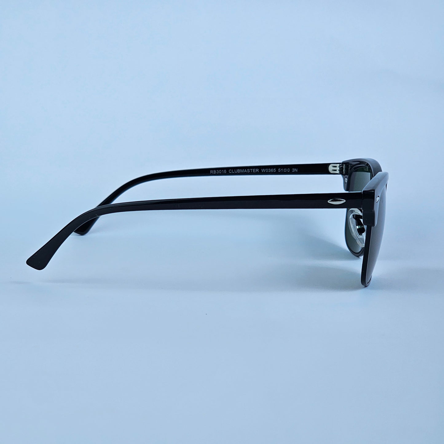 Wide Classic Club Master (GLASS LENS) - RB - 3016 - Black/Green - Unisex