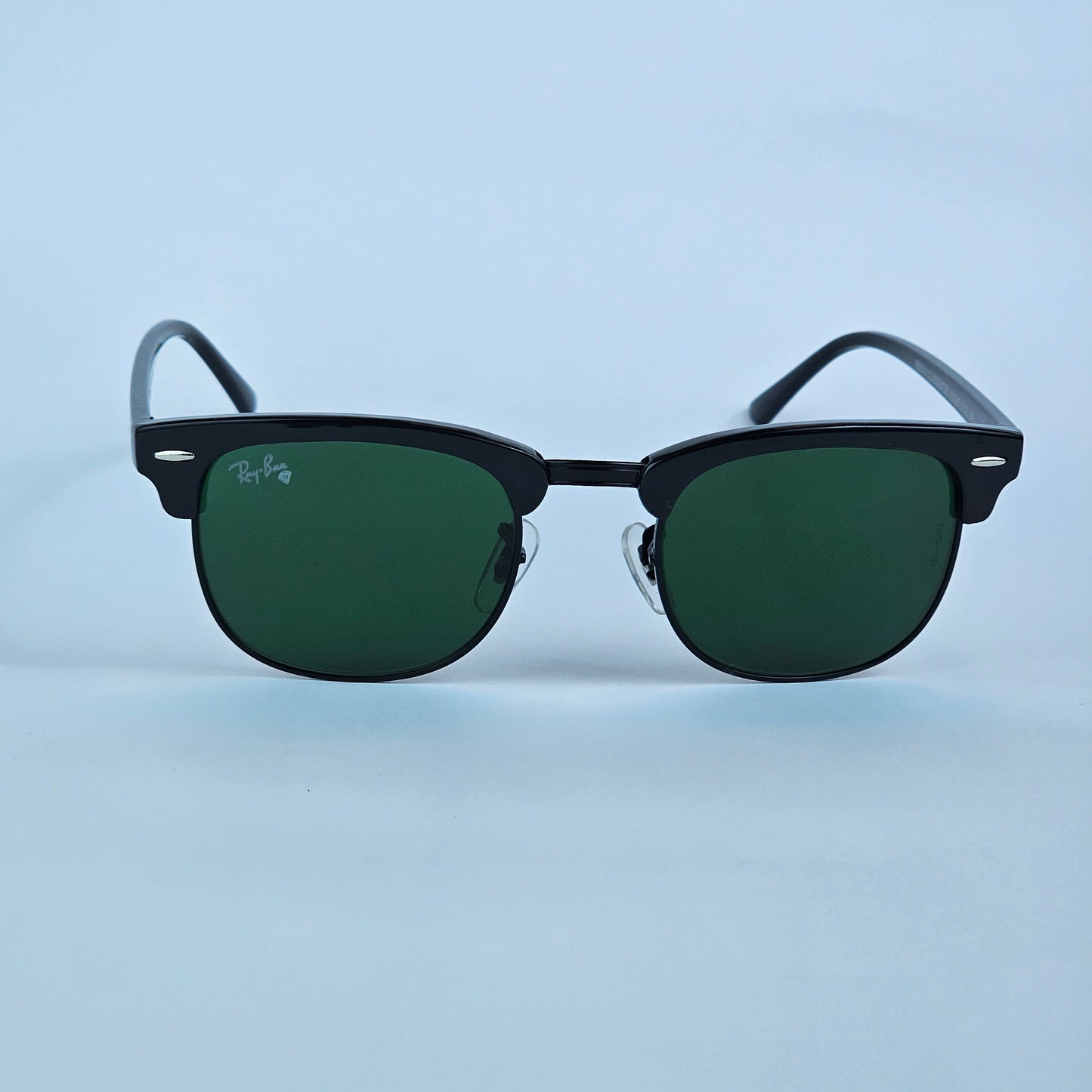 Wide Classic Club Master (GLASS LENS) - RB - 3016 - Black/Green - Unisex