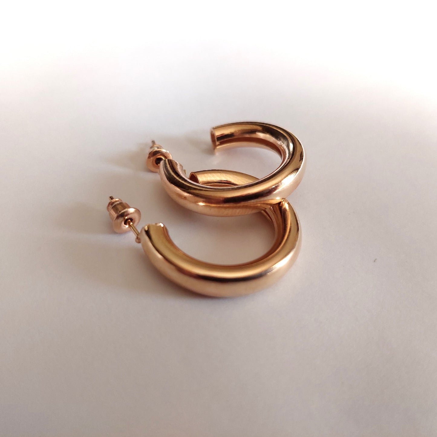 Round Earrings - Small/Medium/Large - Gold