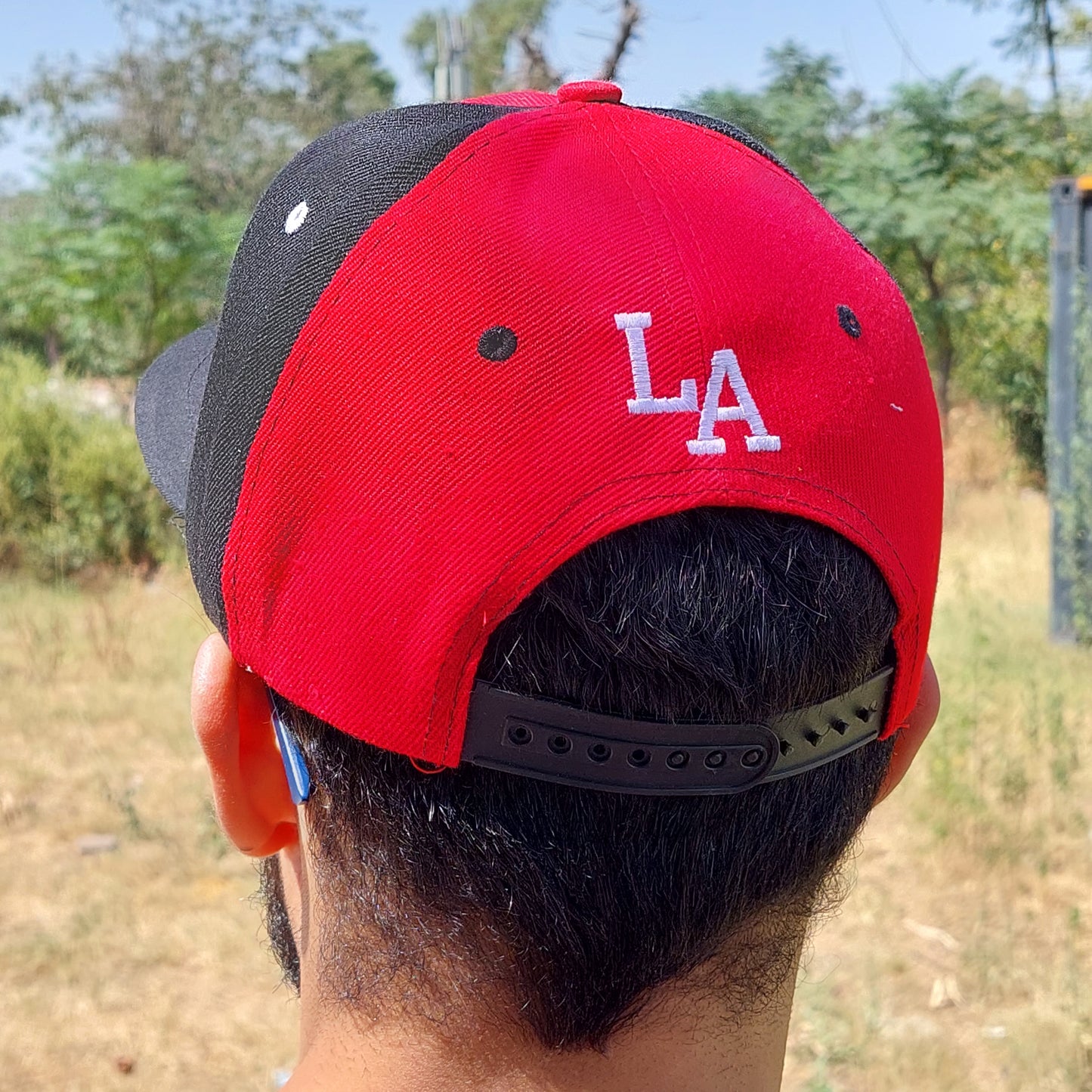 LA - Red Black - Snapback