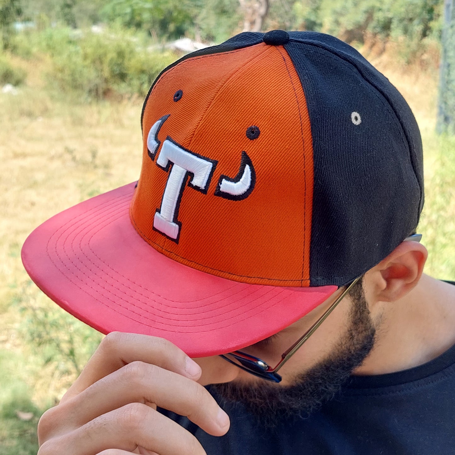 Devil T - Orange/Black - Snapback