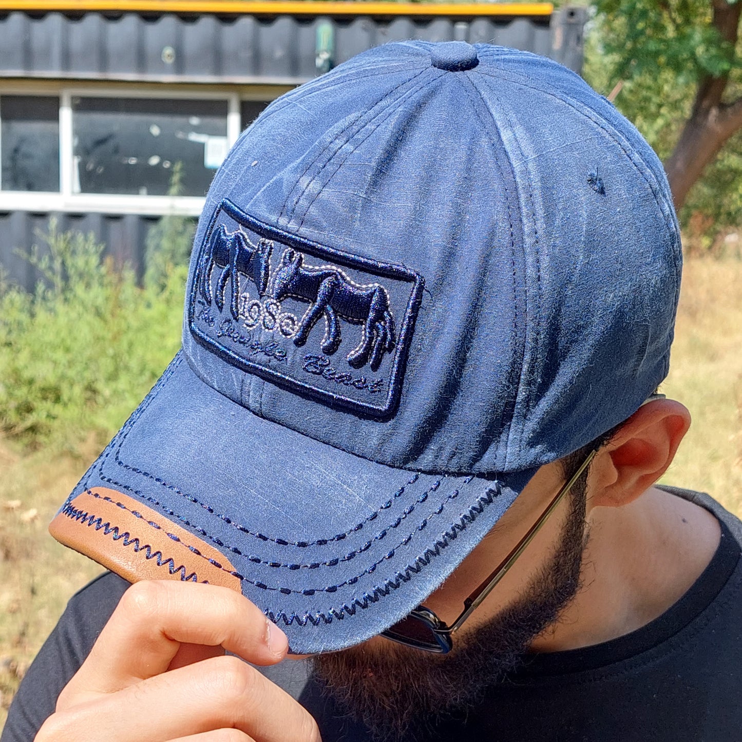 1980 Denim Cap - Blue