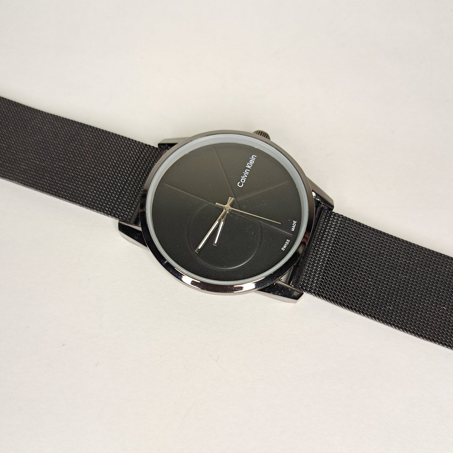 CK SW Chain - Black - Black Metal Strap
