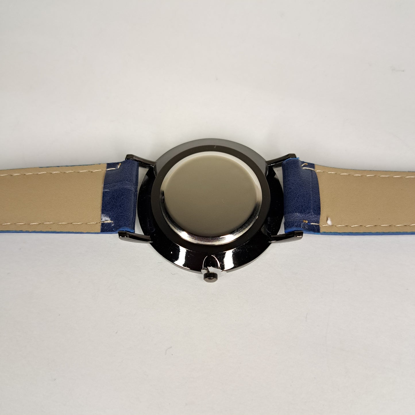 Tissot - 1853 - Black - Blue Faux Leather Strap