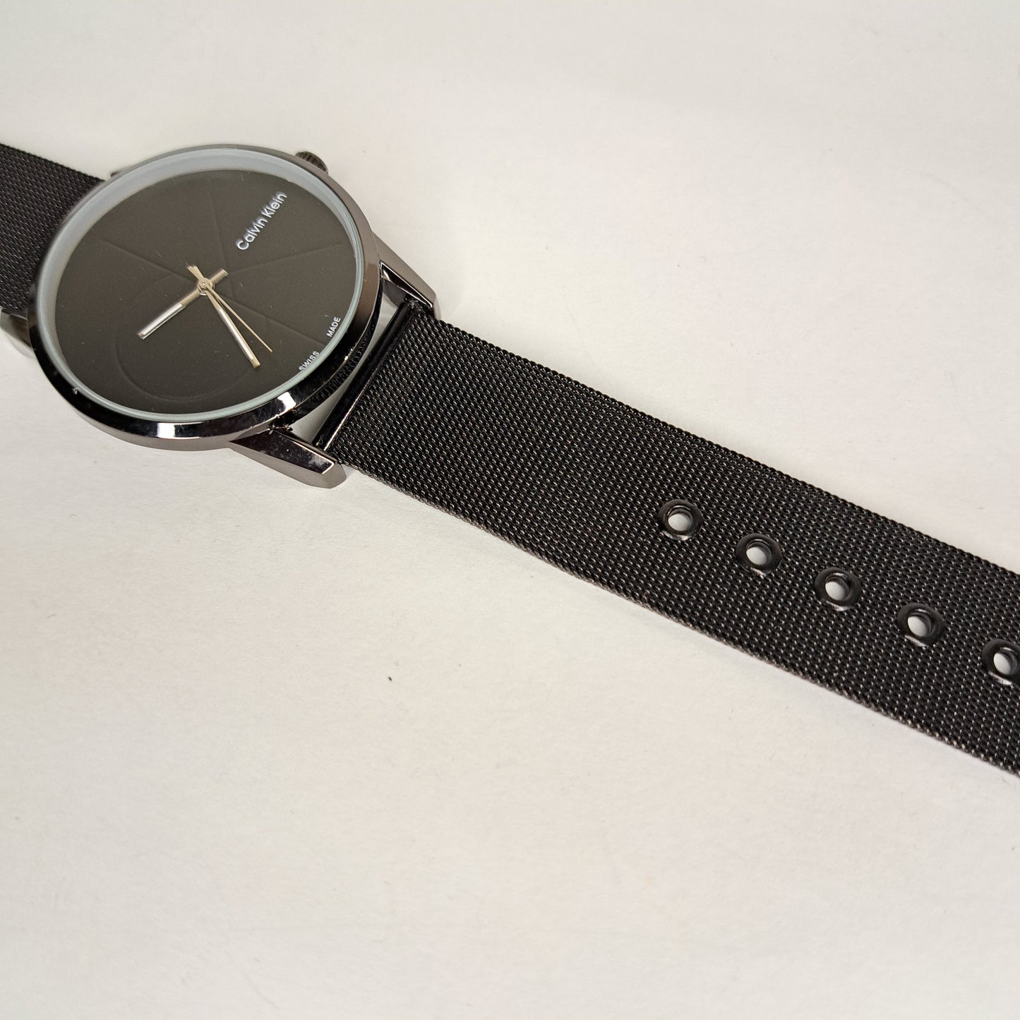 CK SW Chain - Black - Black Metal Strap