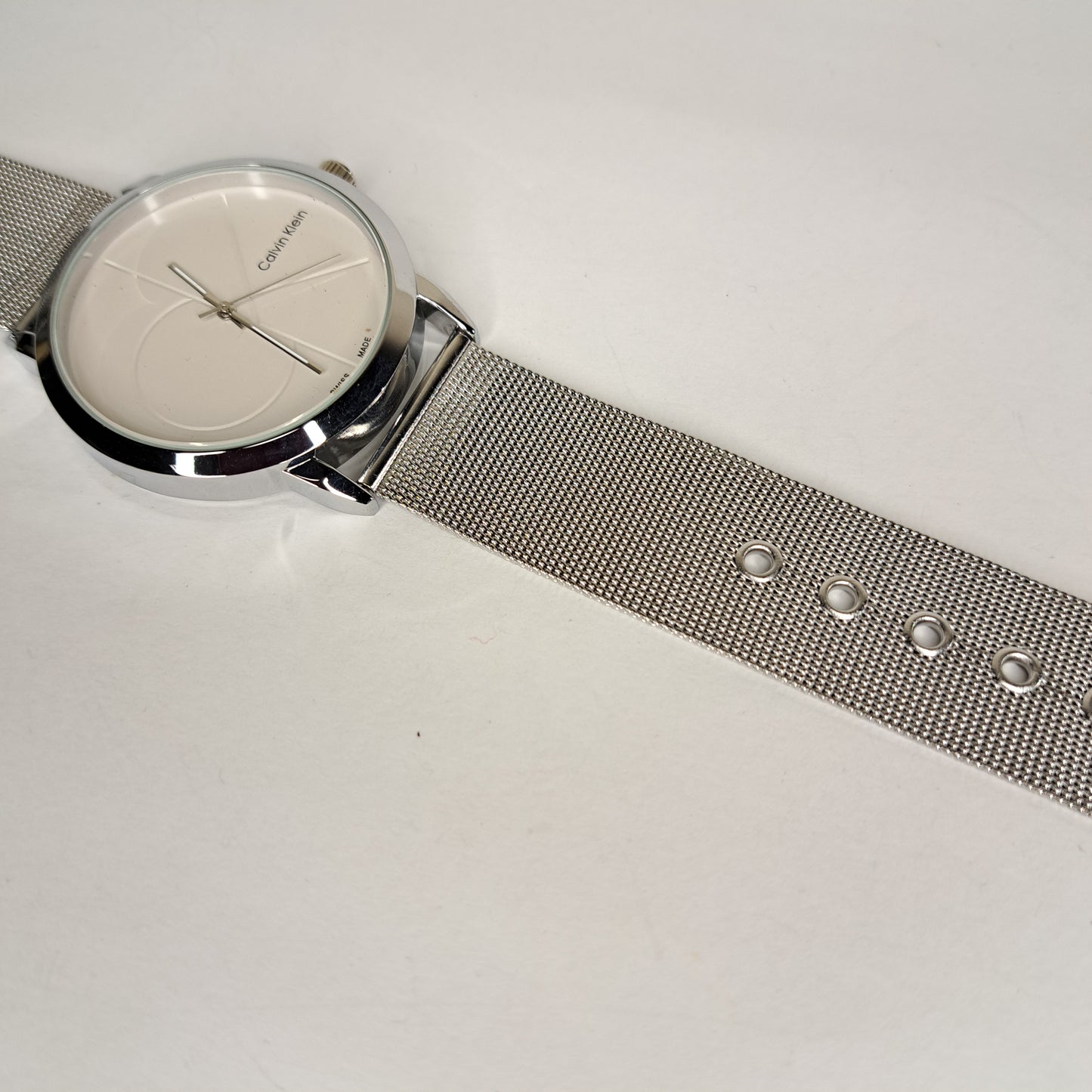 CK SW Chain - Silver - Silver Metal Strap