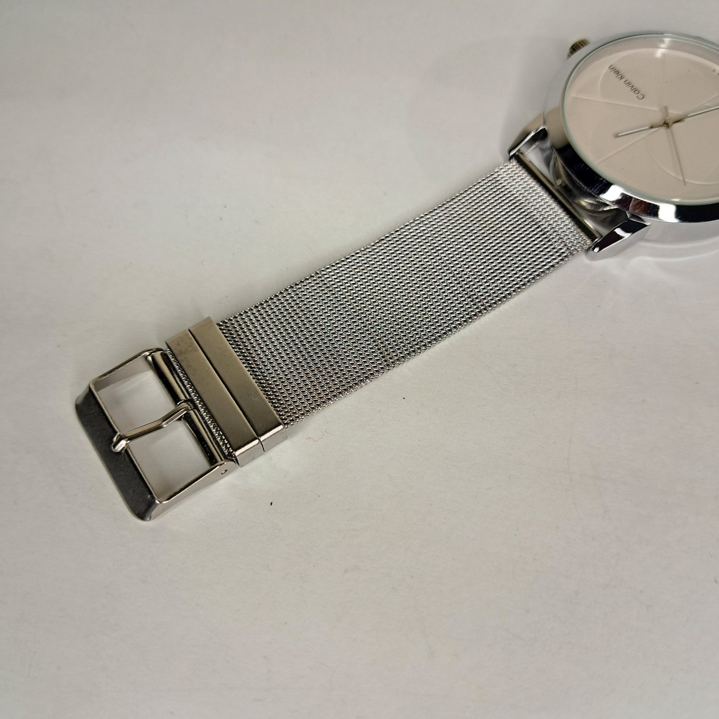 CK SW Chain - Silver - Silver Metal Strap