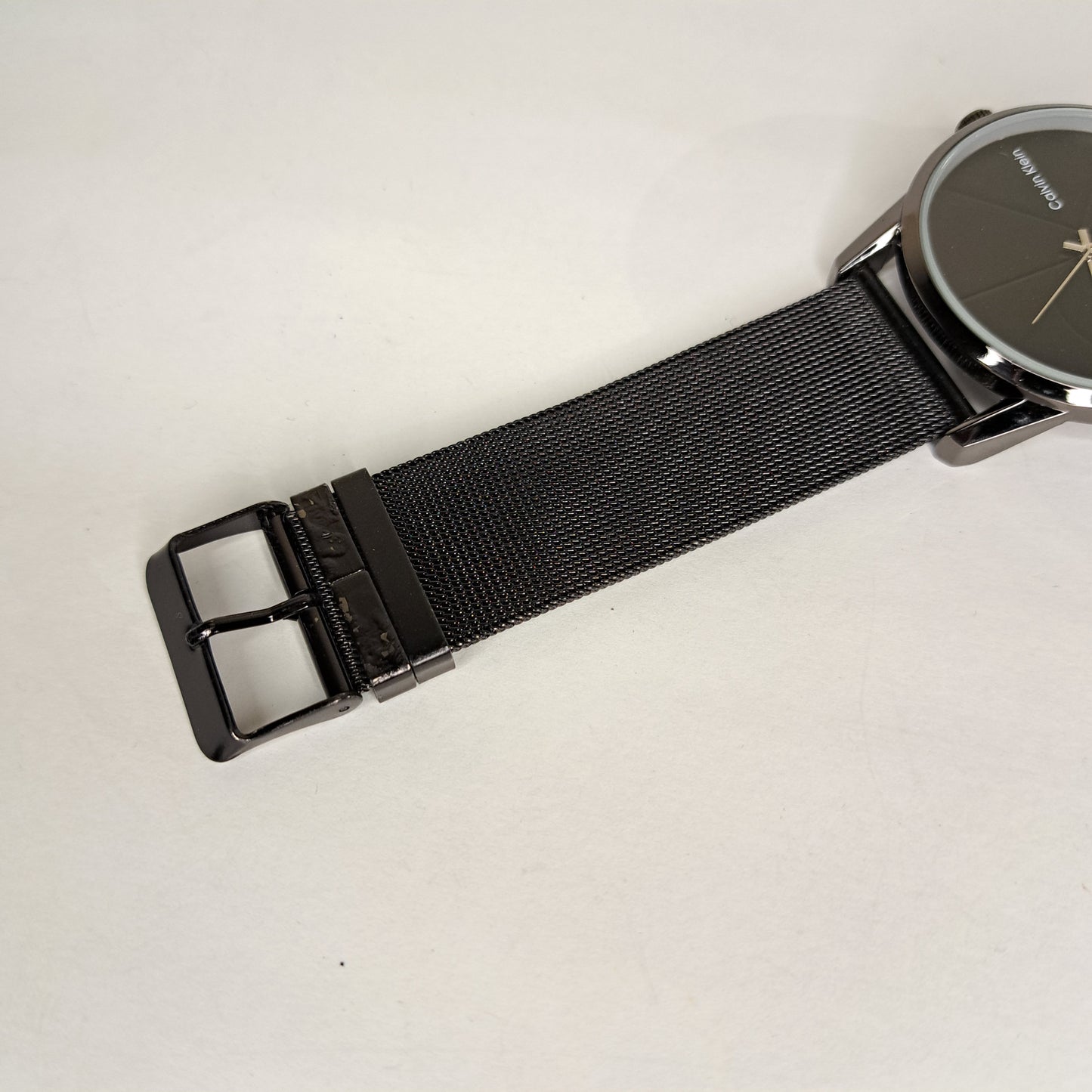 CK SW Chain - Black - Black Metal Strap