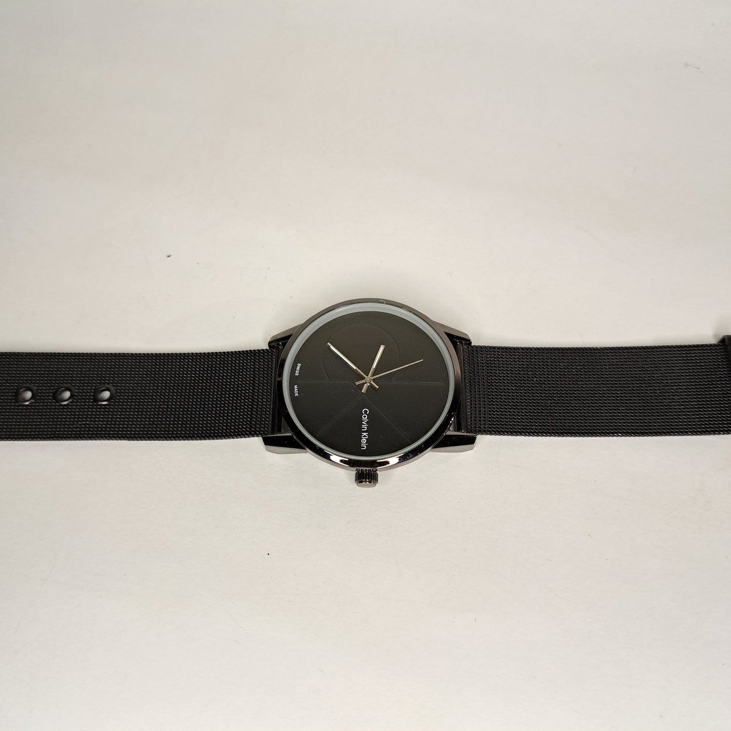 CK SW Chain - Black - Black Metal Strap