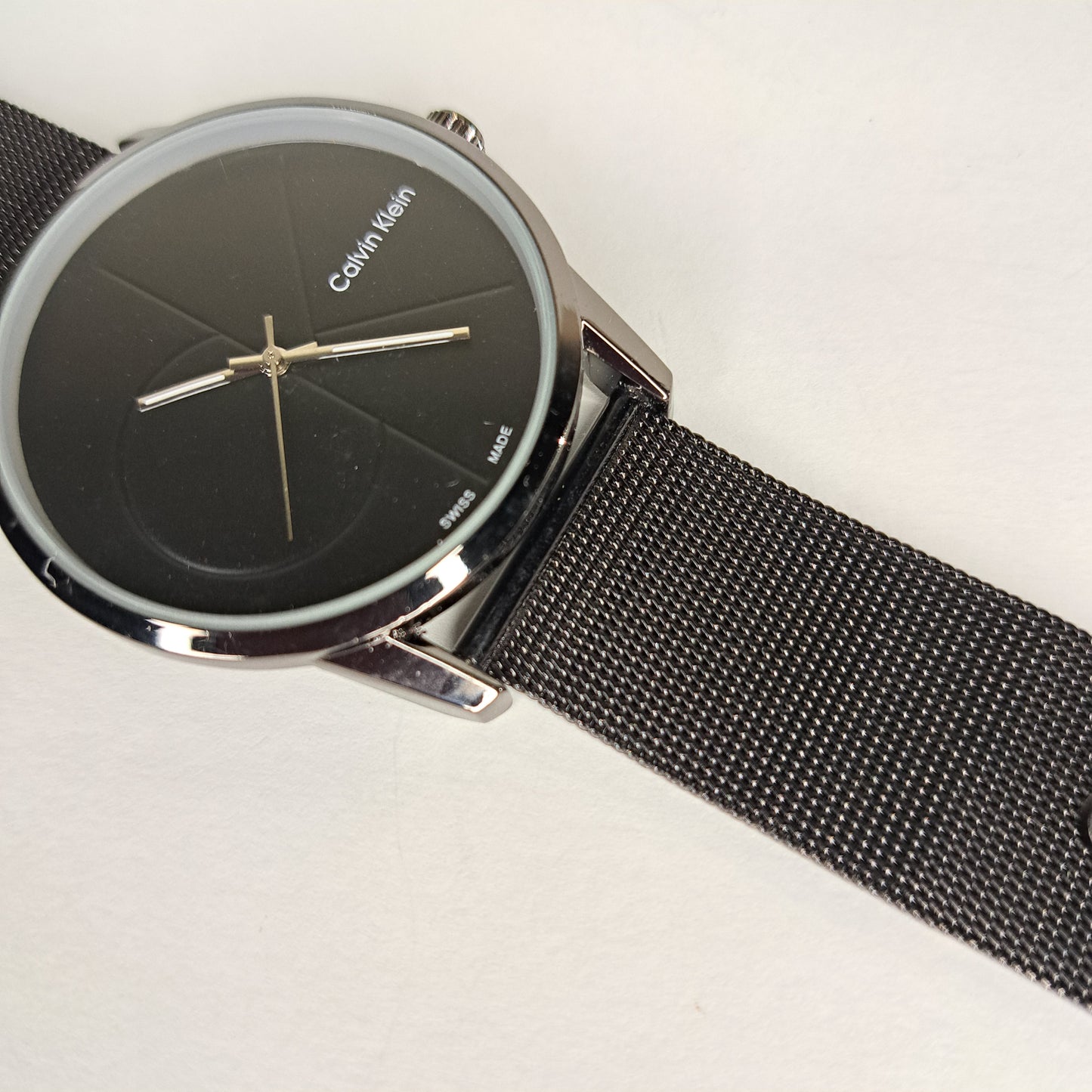 CK SW Chain - Black - Black Metal Strap