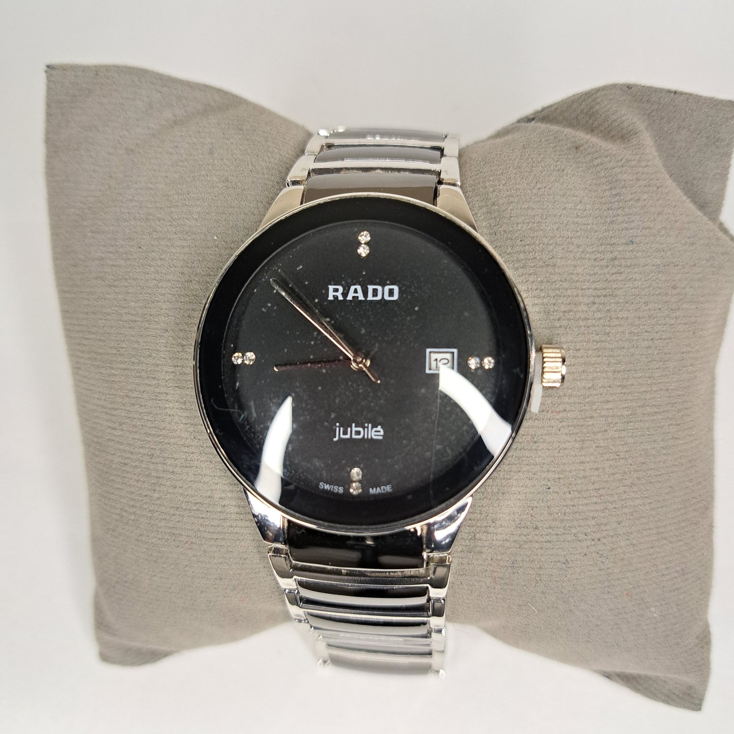 RADO Jubile SW - Silver - Black and Silver Chain