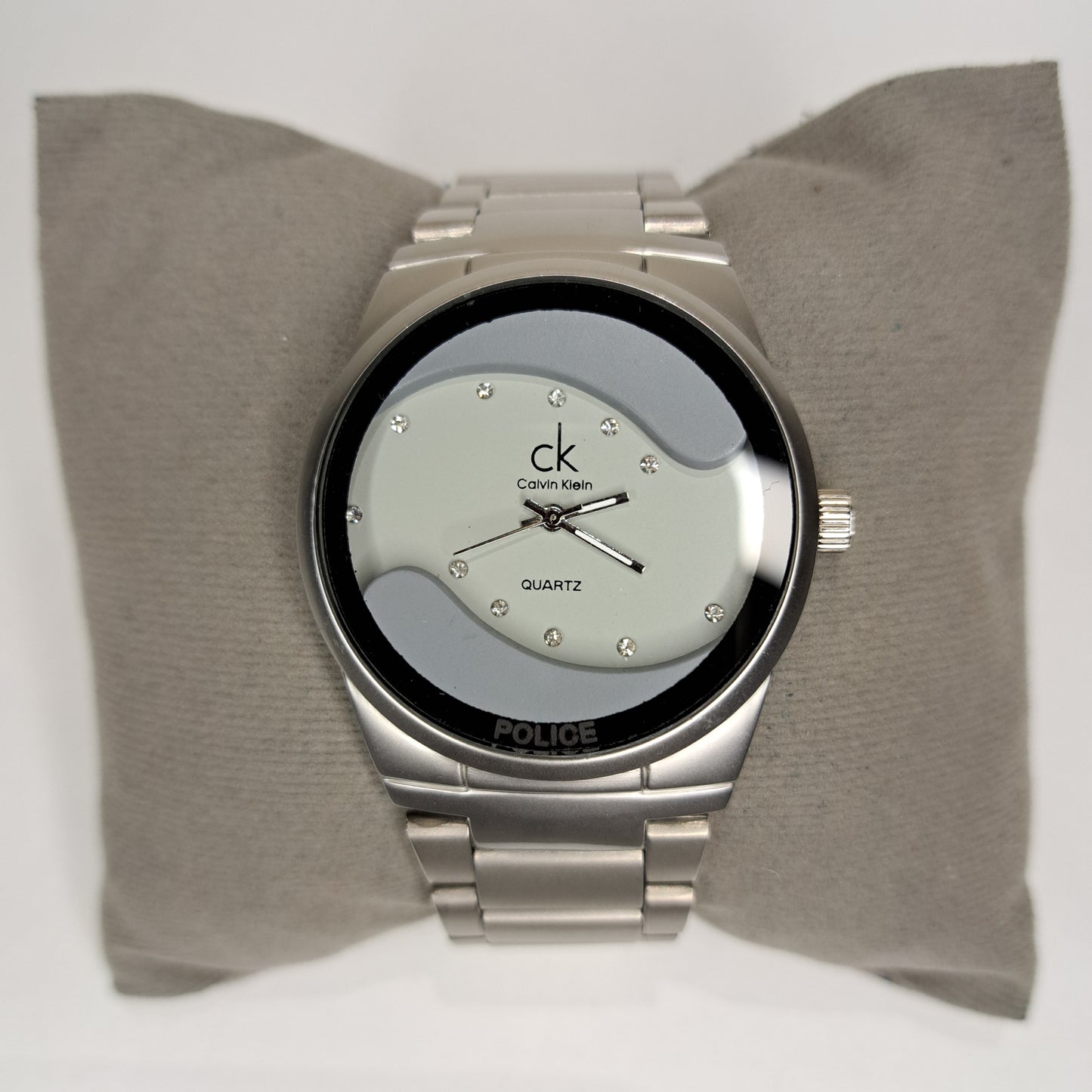 CK X POLICE - Silver - Silver Metal Chain