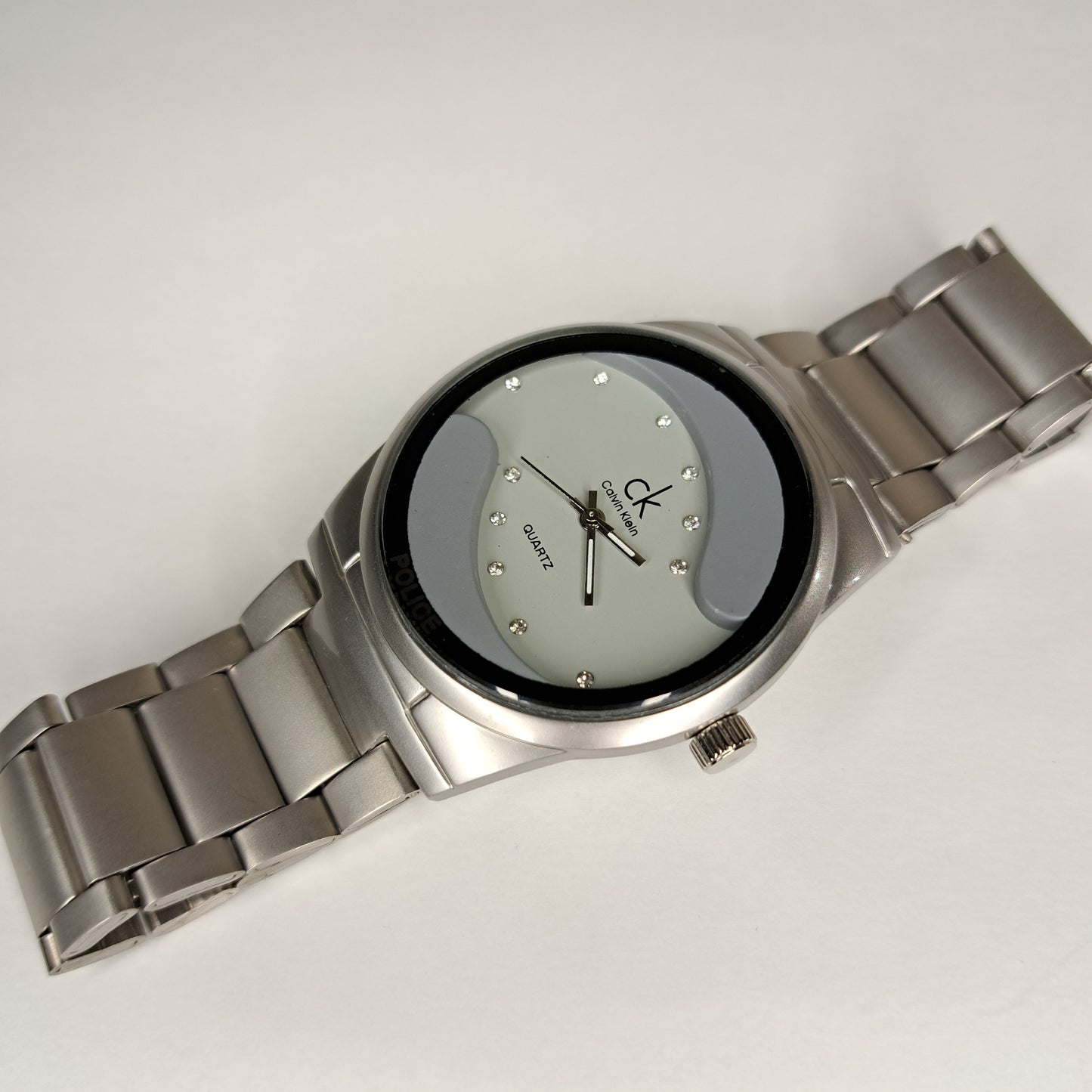 CK X POLICE - Silver - Silver Metal Chain