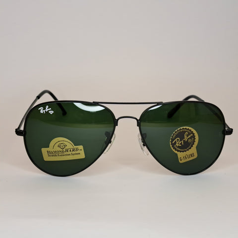 Classic Aviators - DH - RB - Black - Unisex