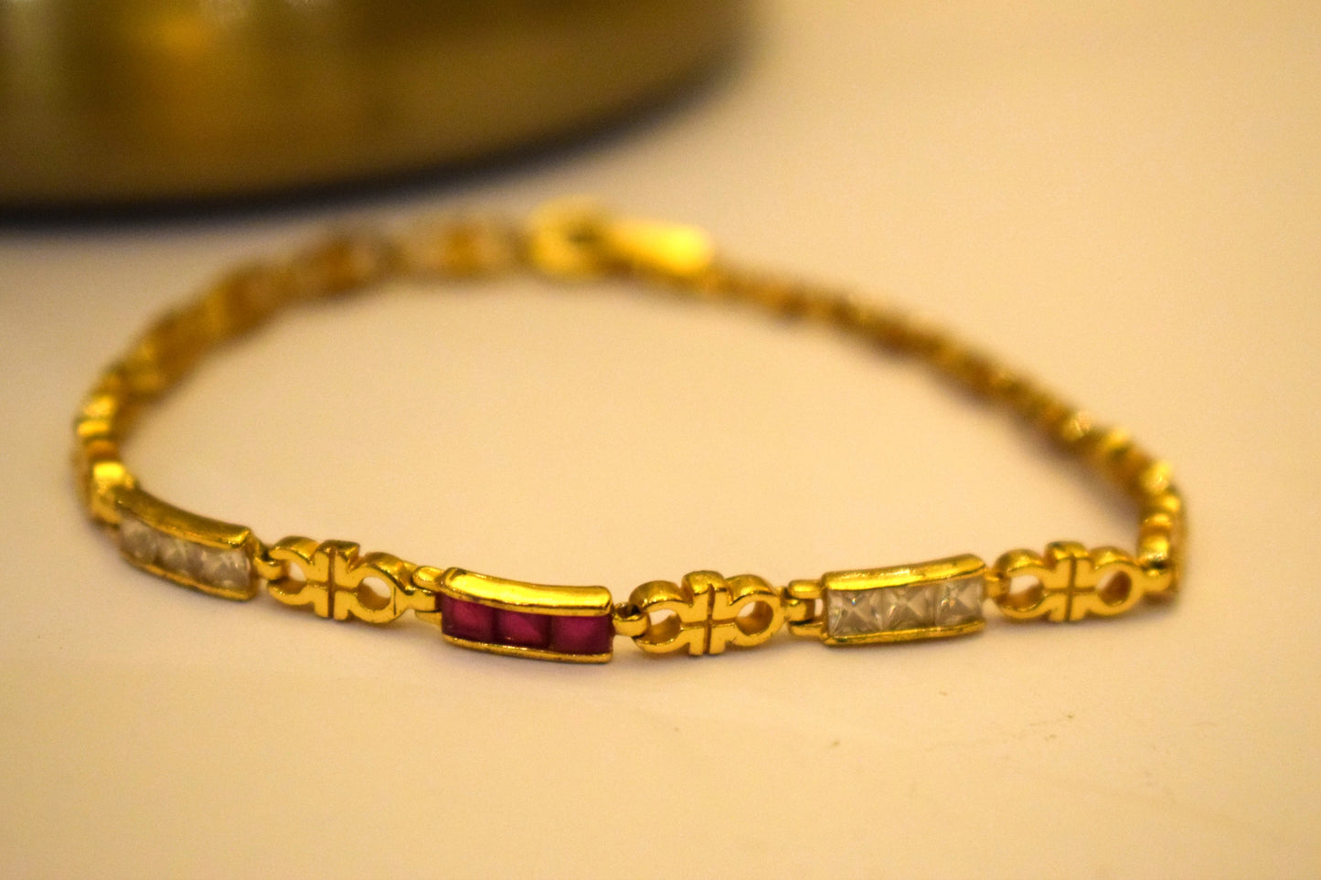 Flat Chain Bracelet - Gold