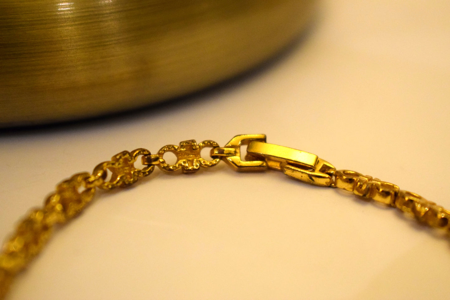 Flat Chain Bracelet - Gold