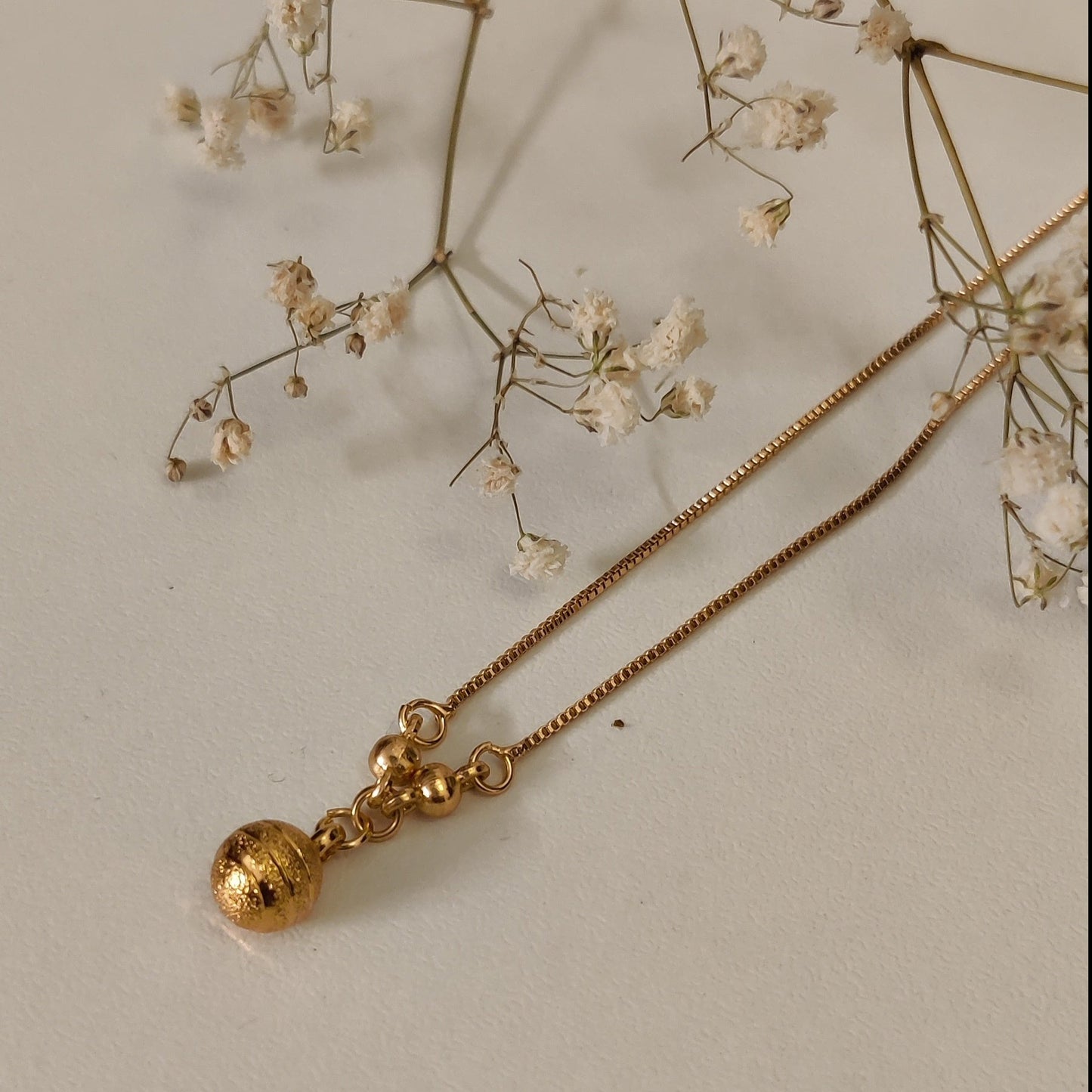 Ball Necklace | Gold-Plated