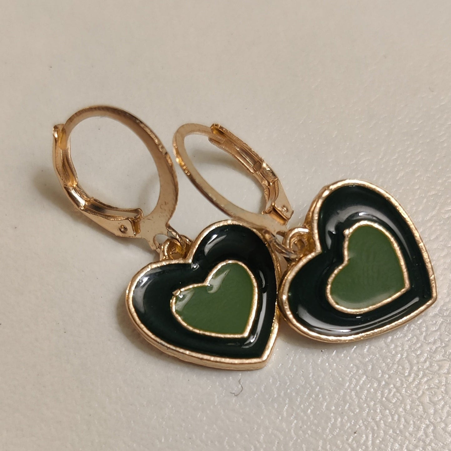 Hearts Earrings | Gold