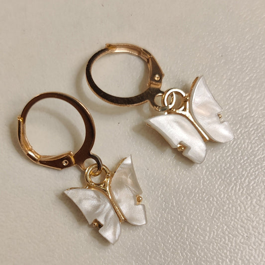 Butterfly Earrings | Gold