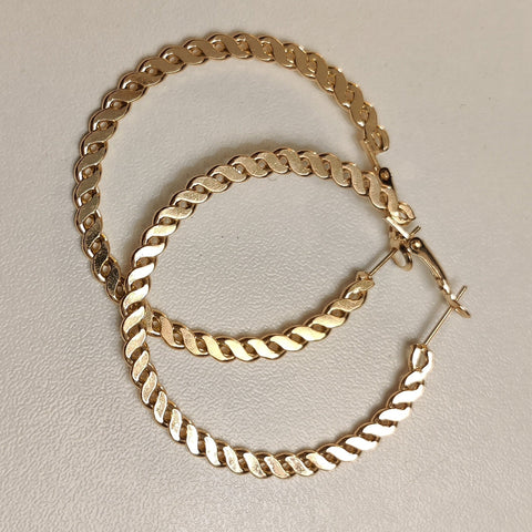 Wrap Earrings | Gold