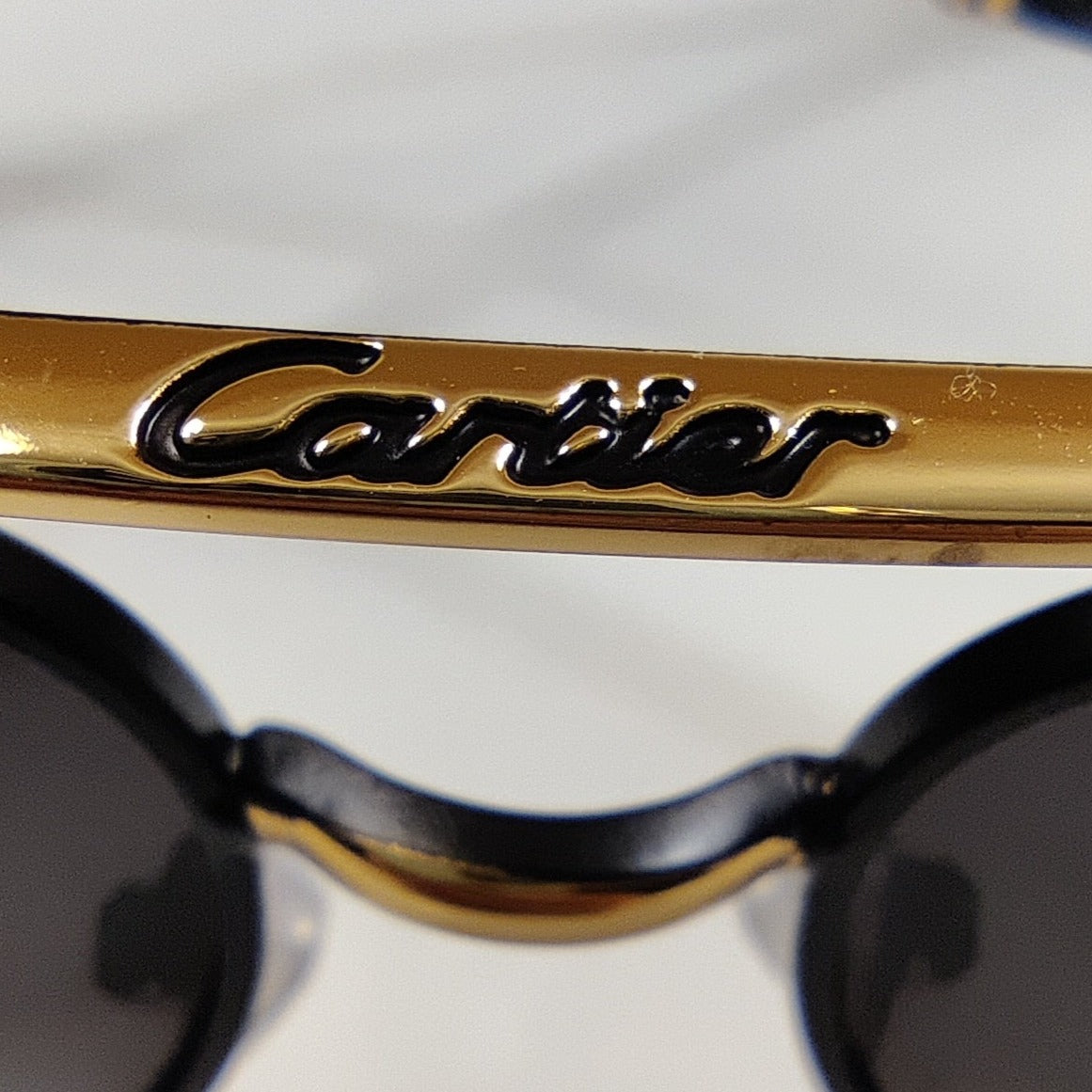 Bridged - Cartier - Polarized - Black/Gold - Unisex