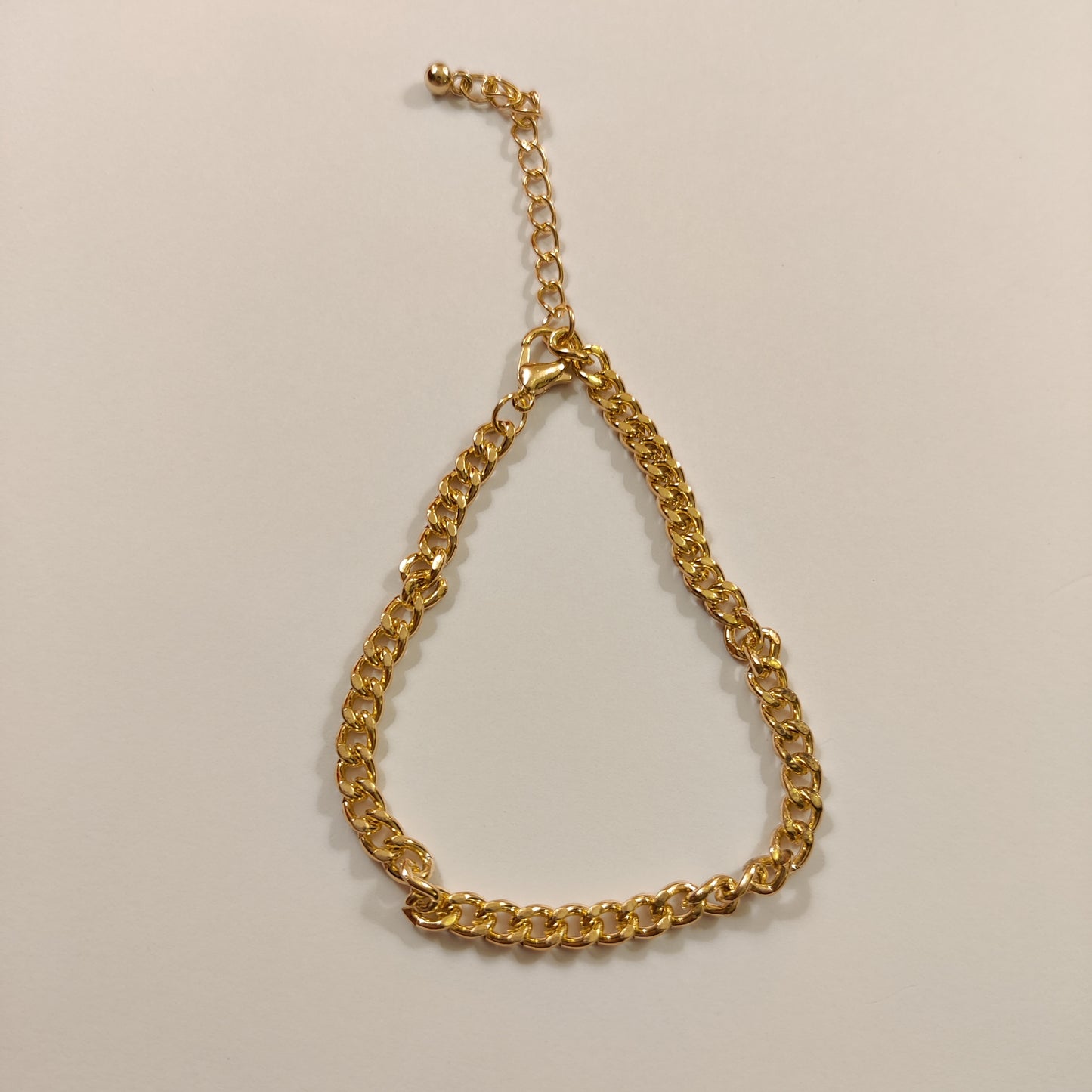 Thick Chain Anklet | Gold