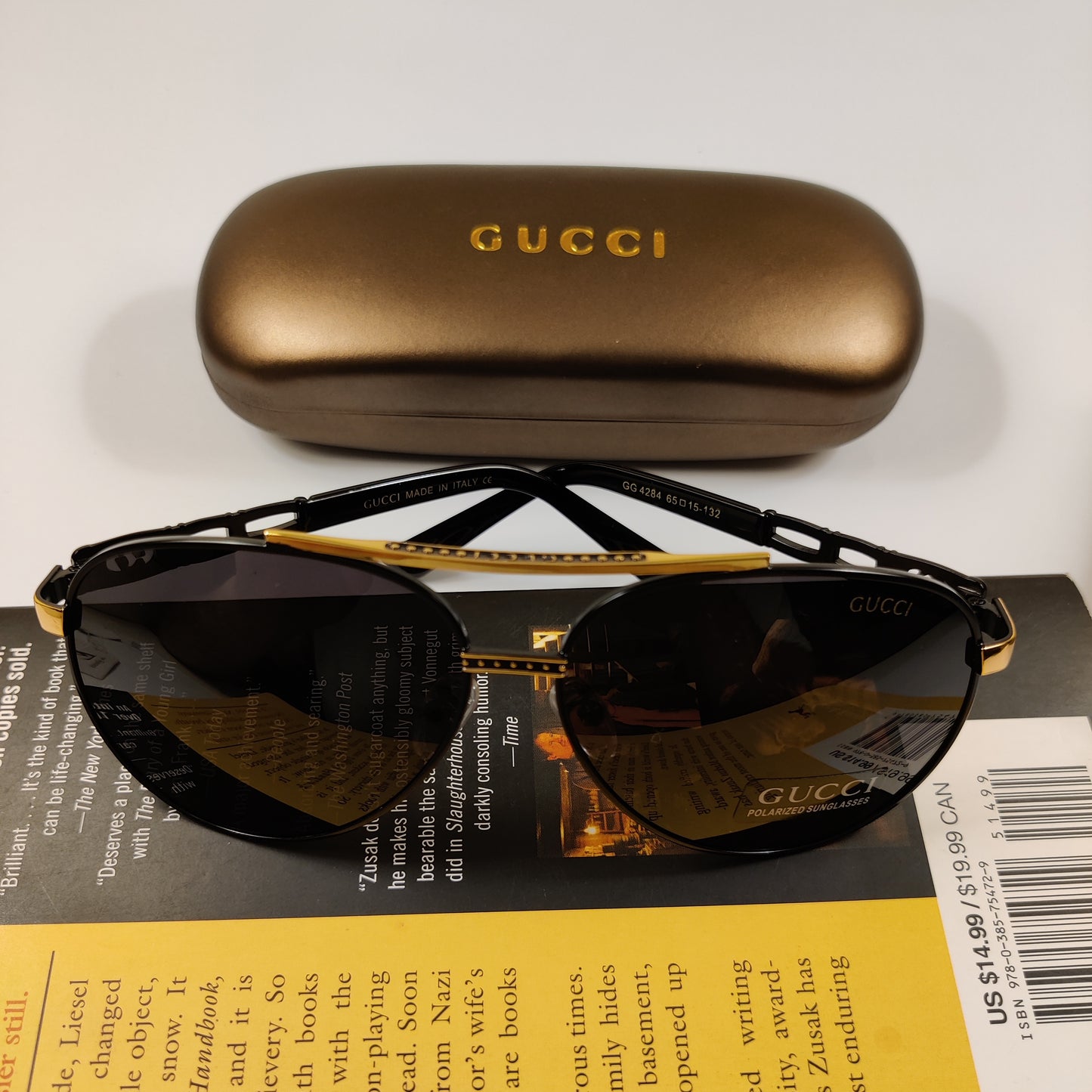 Bling Bridge - Gucci - Polarized - Black/Gold