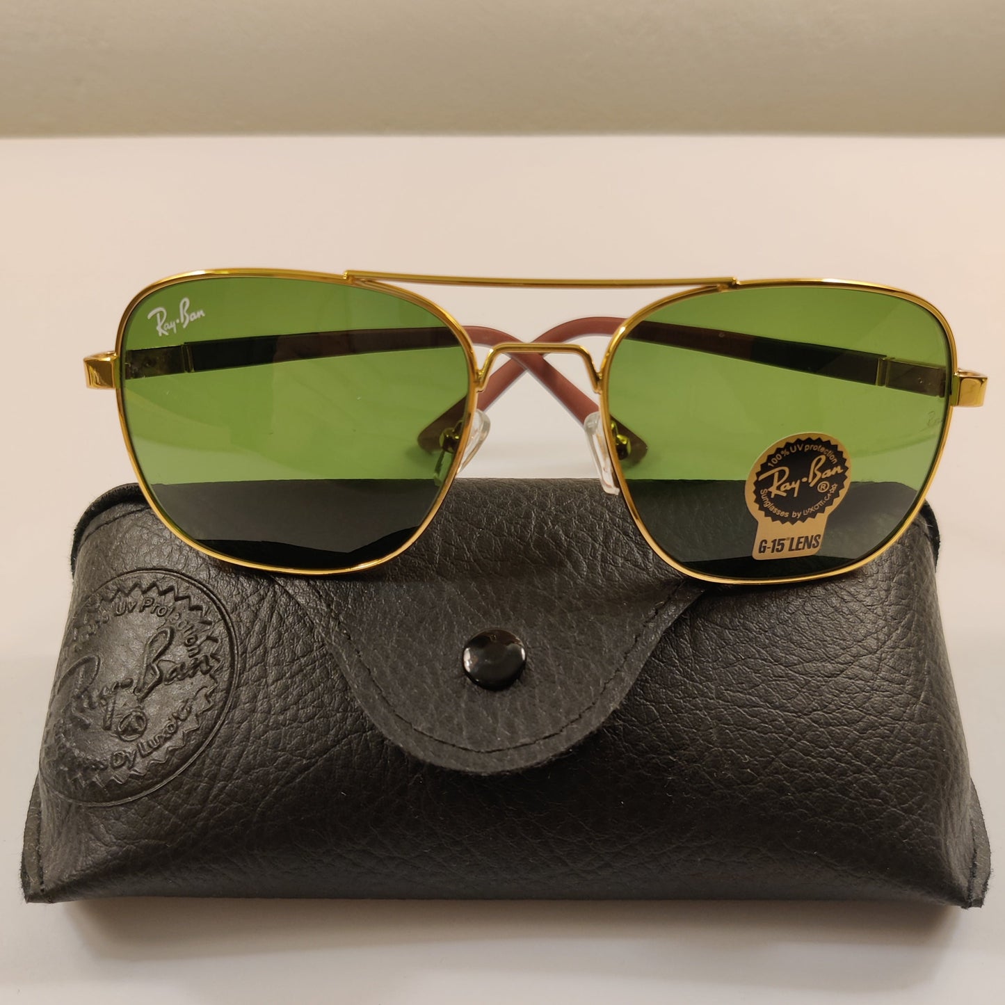 Square Aviators - RB- Gold - Unisex