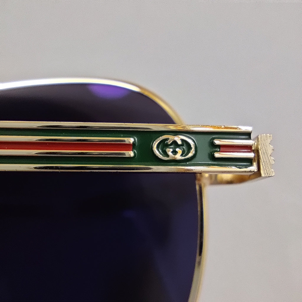 Aviators - Gucci - Polarized - Gold - Unisex