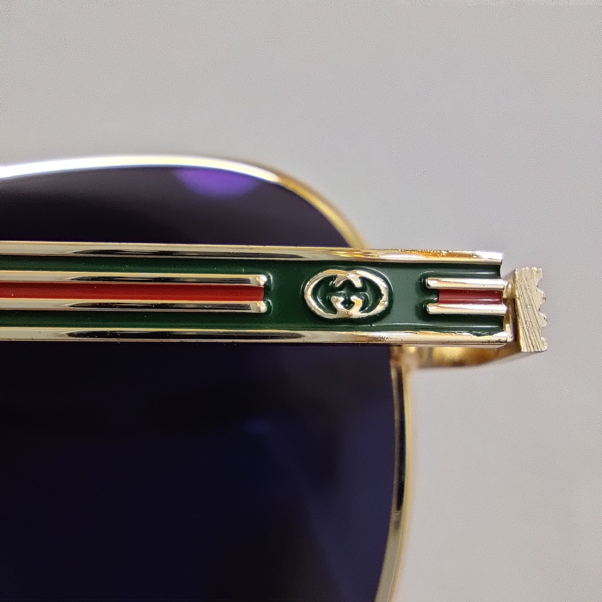 Aviators - Gucci - Polarized - Gold - Unisex