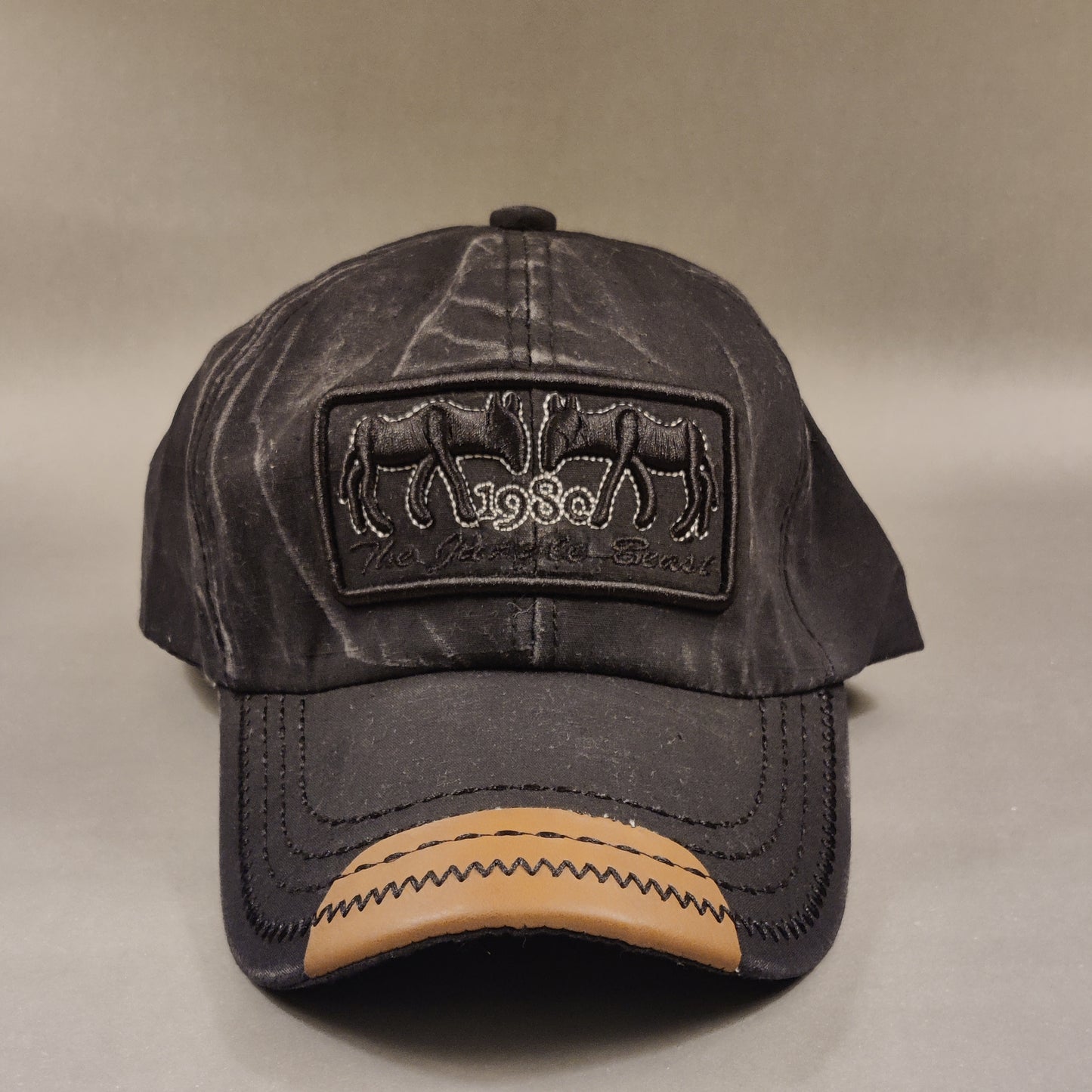 1980 Denim Cap - Black