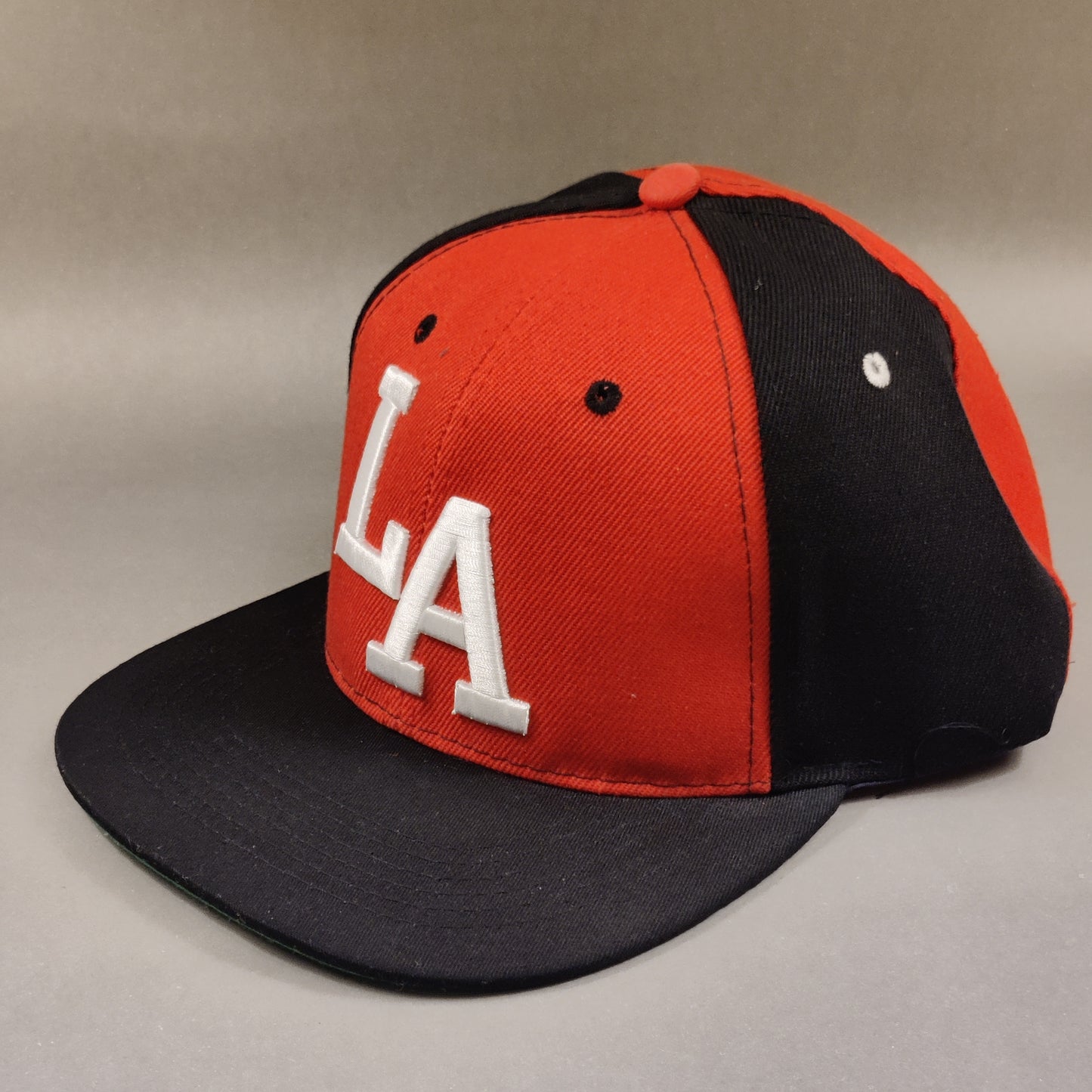 LA - Red Black - Snapback