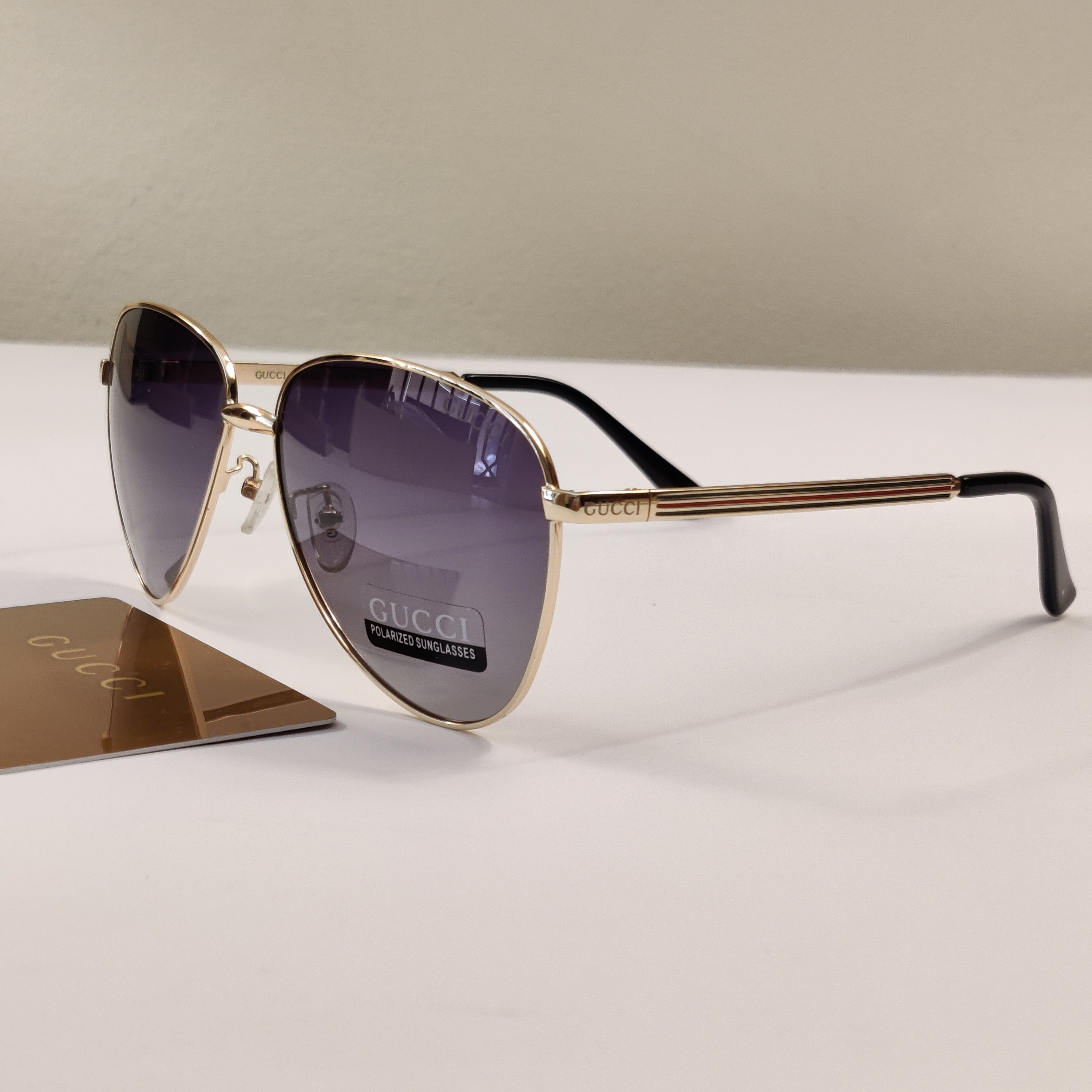 Cat Eye - Gucci - Polarized - Gold