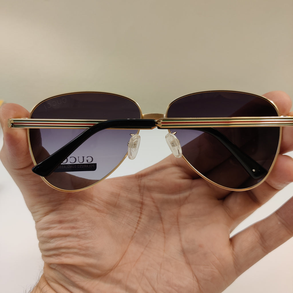 Cat Eye - Gucci - Polarized - Gold