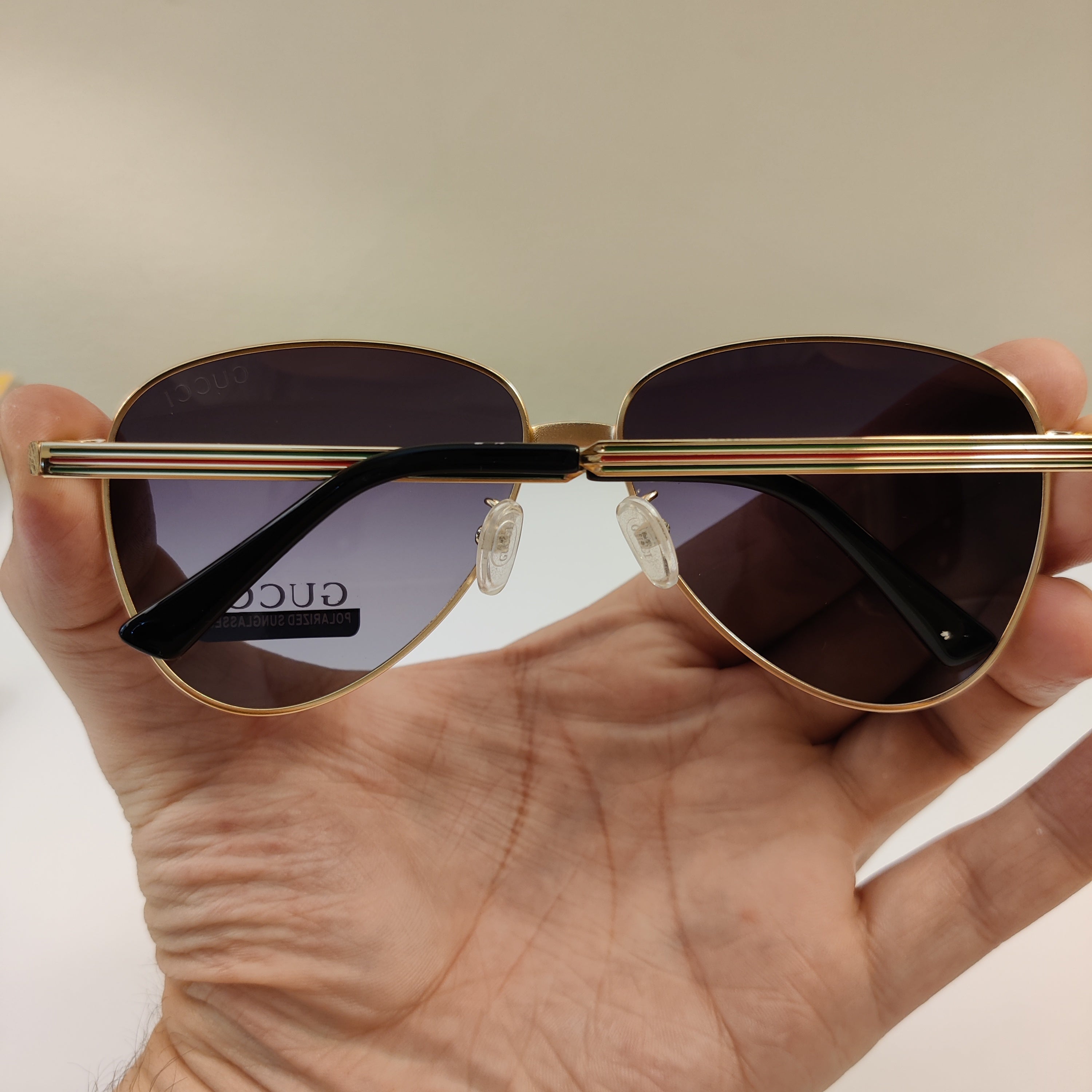 Cat Eye - Gucci - Polarized - Gold