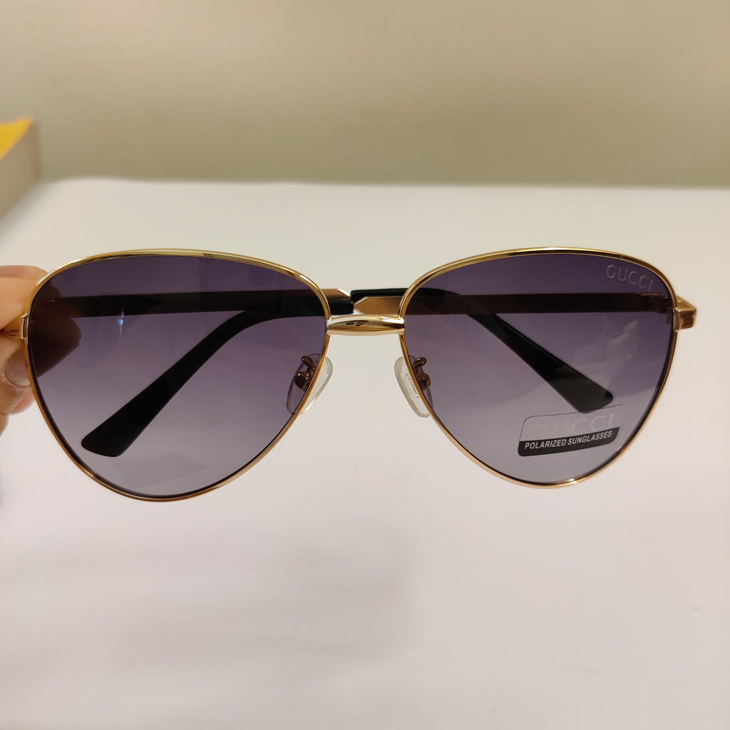 Cat Eye - Gucci - Polarized - Gold