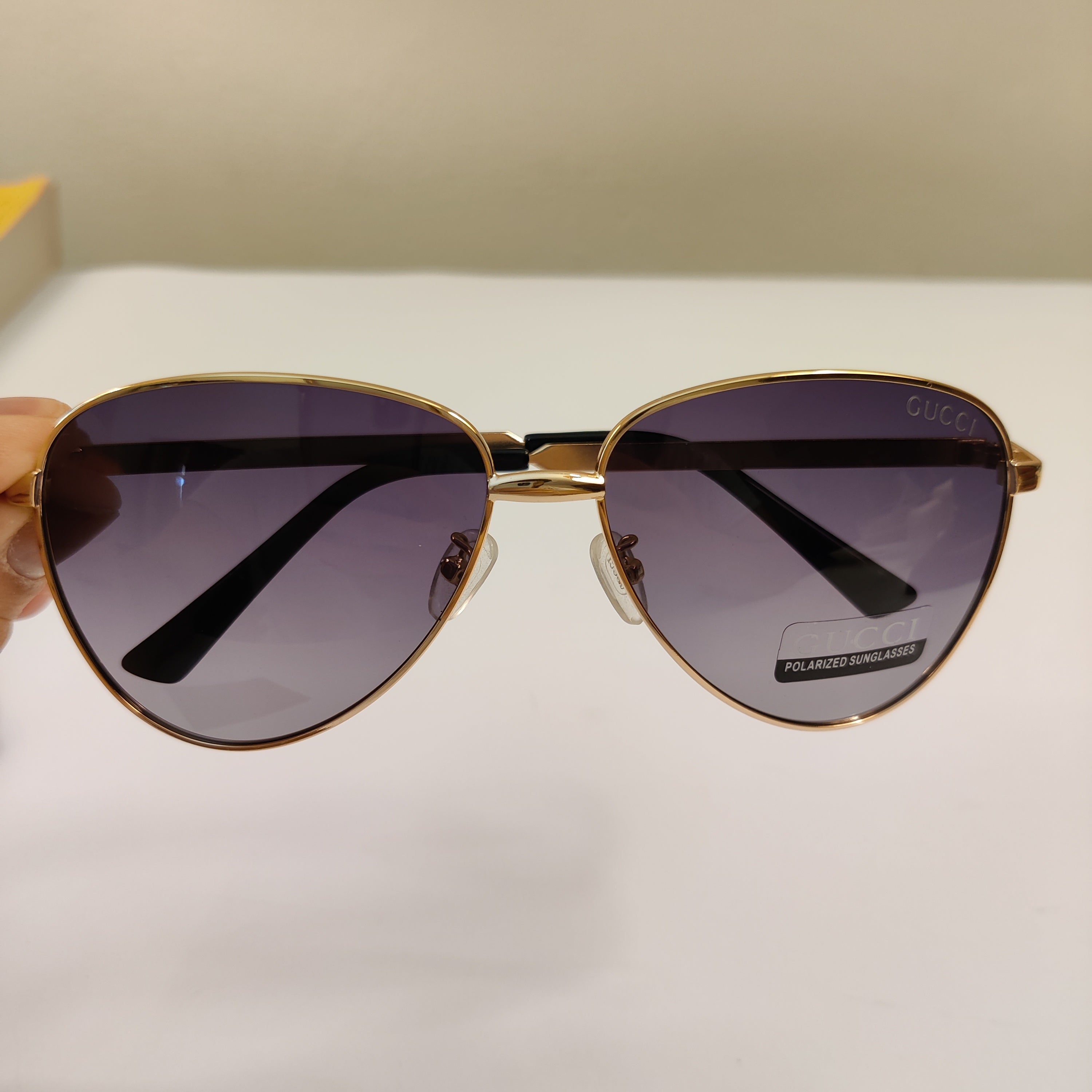 Cat Eye - Gucci - Polarized - Gold