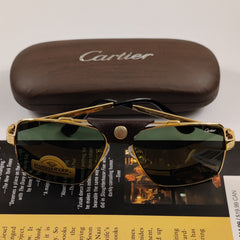 Leather Bridged - Cartier - 8200618 - Gold - Unisex