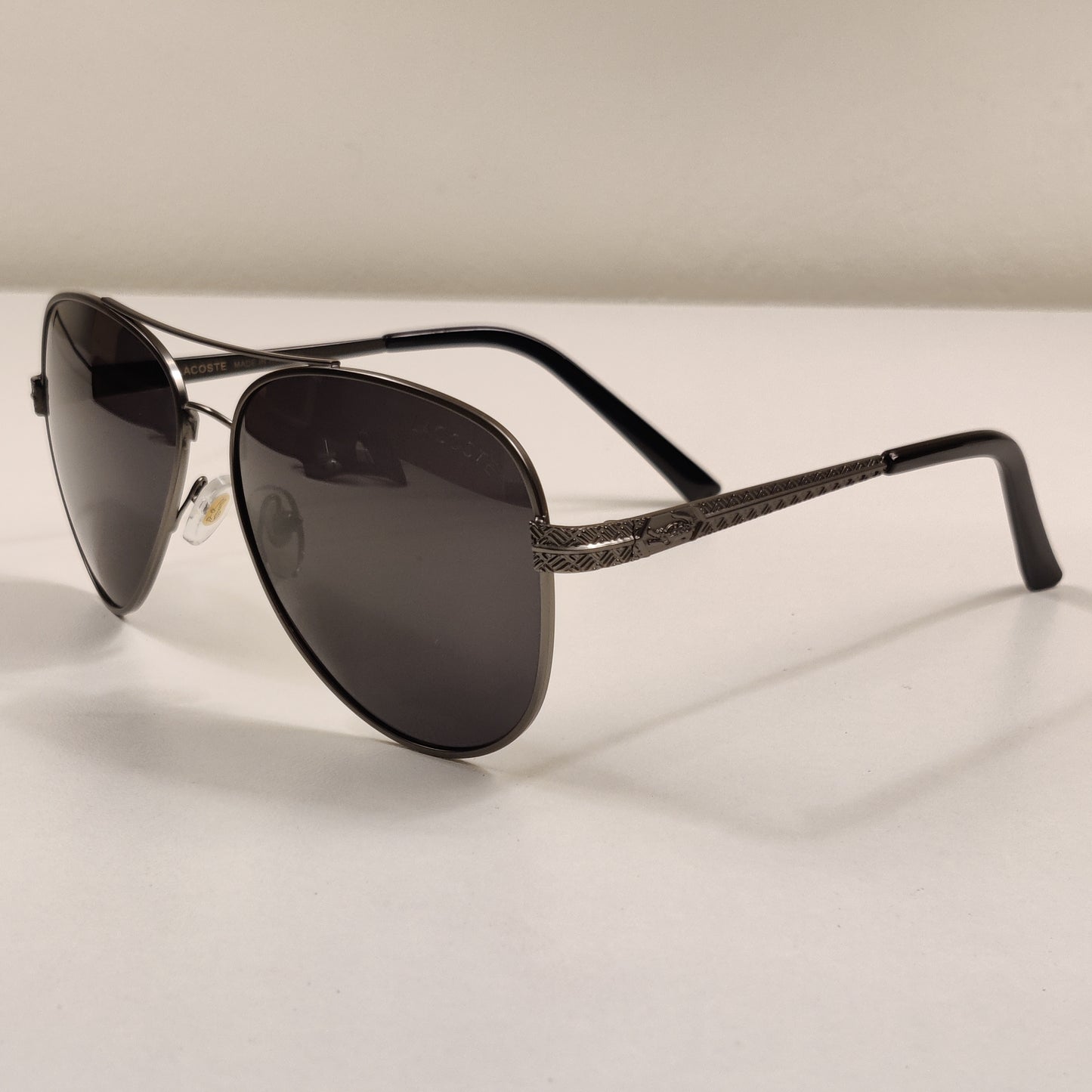 Aviators - Lacoste - Polarized - Gun Metal- Unisex