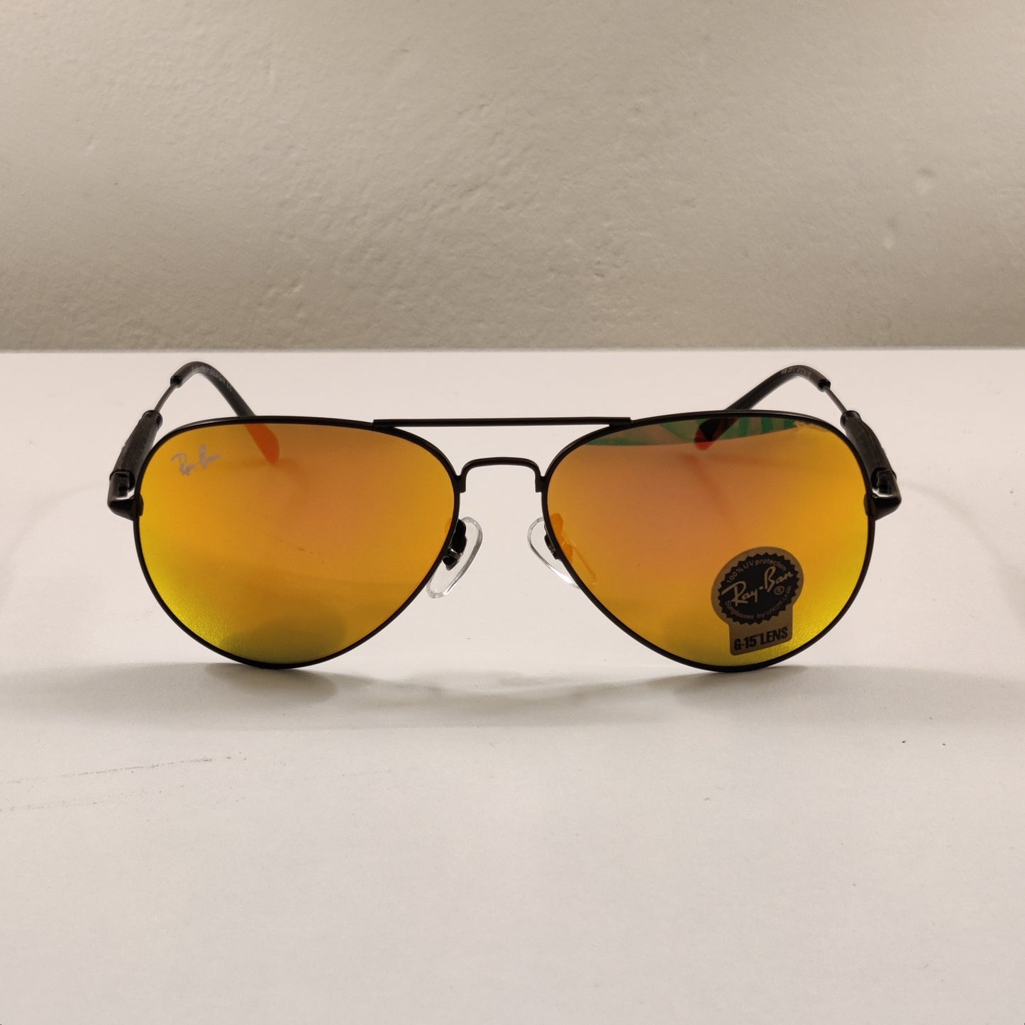 Classic Aviators - RB - Spring - Orange/Black - Unisex