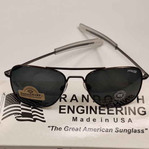 Aviators The Intruder - Randolph Engineering - Gun Metal - Unisex